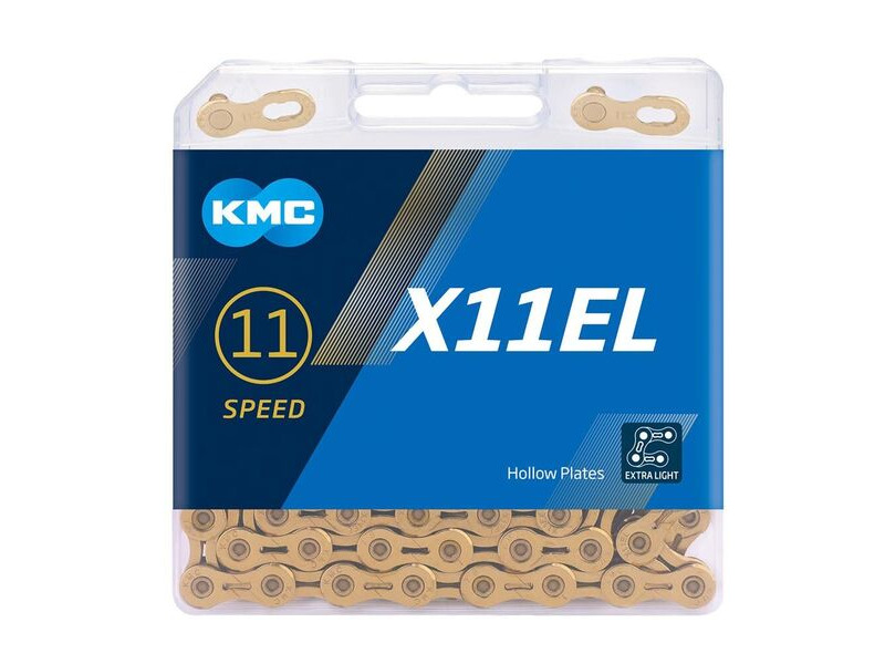 KMC Chains X11EL Ti-N Gold 118L click to zoom image