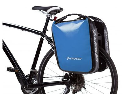 Crosso Bags Dry 60L (Pair) Rear  Light Blue  click to zoom image