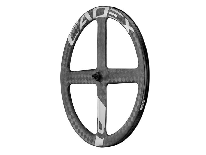 Cadex Aero 4-Spoke Disc Tubeless Front Wheel click to zoom image