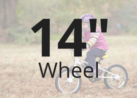 Lightweight Kids Hybrid bike with 14 Inch wheels