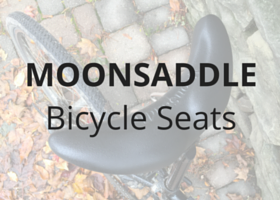 Moonsaddle bicycle seat button for mobile