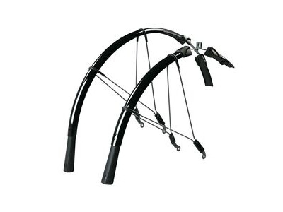 SKS Raceblade Long Mudguard Set Black 