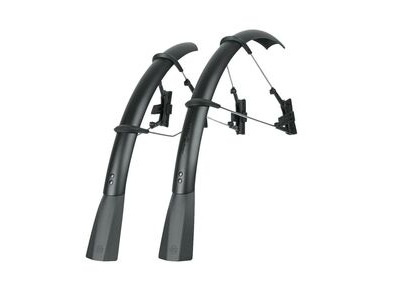 SKS Raceblade Pro Stealth Series Mudguard Set Matt Black 