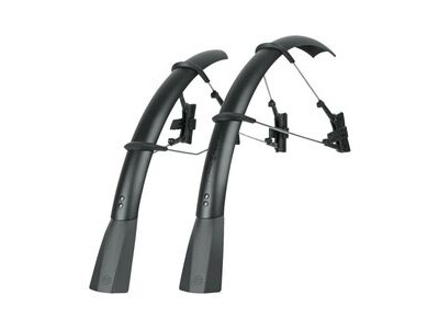 SKS Raceblade Pro Xl Stealth Series Mudguard Set Matt Black