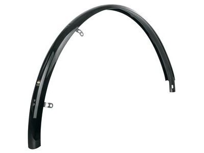 SKS P-45 45mm Front & Rear Mudguard Black Gloss with Mudflaps - NO STAYS! 