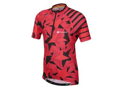 Polaris Bikewear Stars & Stripes Jersey Red click to zoom image