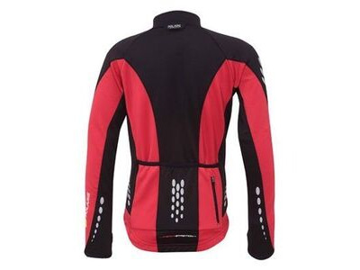 Polaris Bikewear Fang Long Sleeve Red & Black Jersey click to zoom image