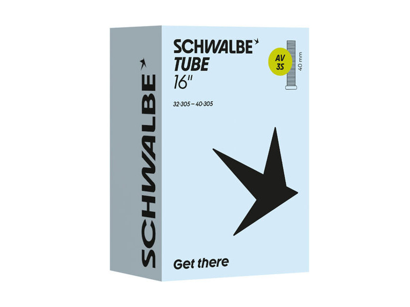 Schwalbe 16 x 1.25-1.50 AV3S Inner Tube - Woom 3 click to zoom image