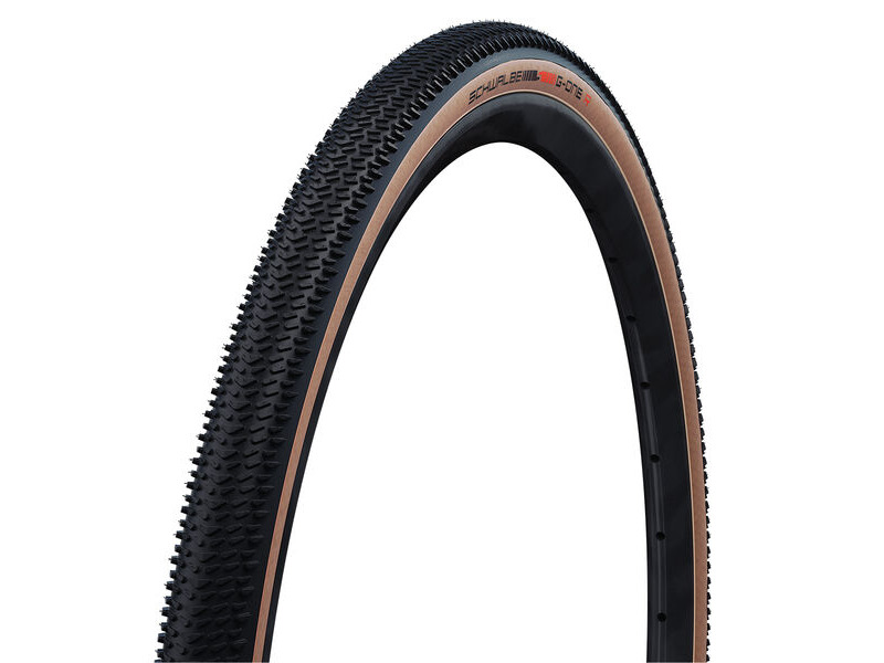 Schwalbe G-One R Pro TLR 700x45 Gravel Tyre Tan click to zoom image