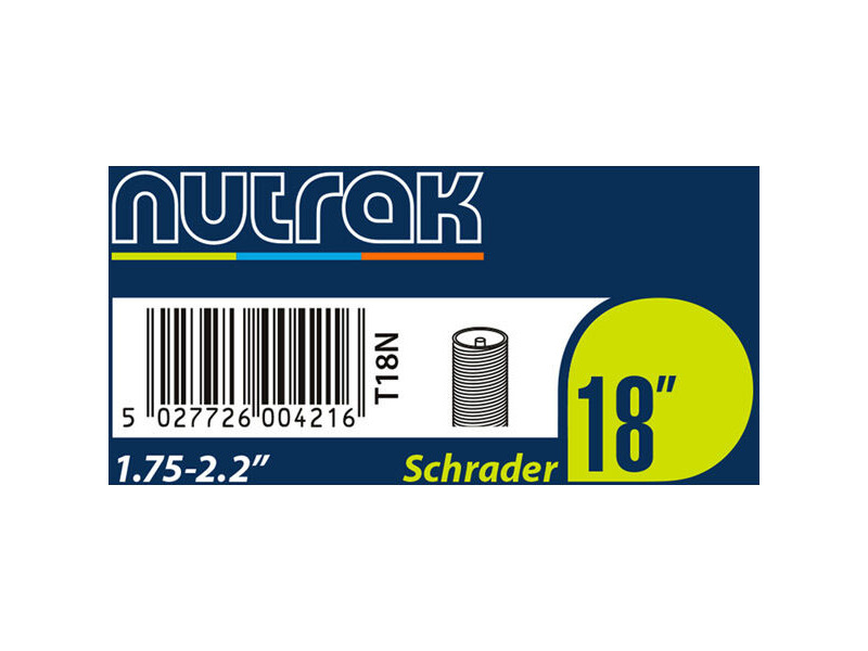 Nutrak 18x1.75 - 2.125" Schrader click to zoom image