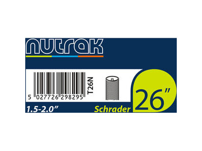 Nutrak 26x1.5 - 2.0" Schrader