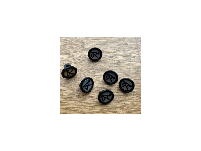 Koga Curana Stay Mount Button BLACK Koga Logo click to zoom image