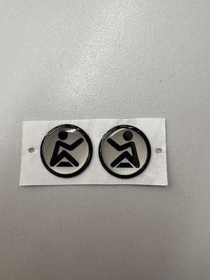 Koga Logo Decal Sticker for Fork - Pair