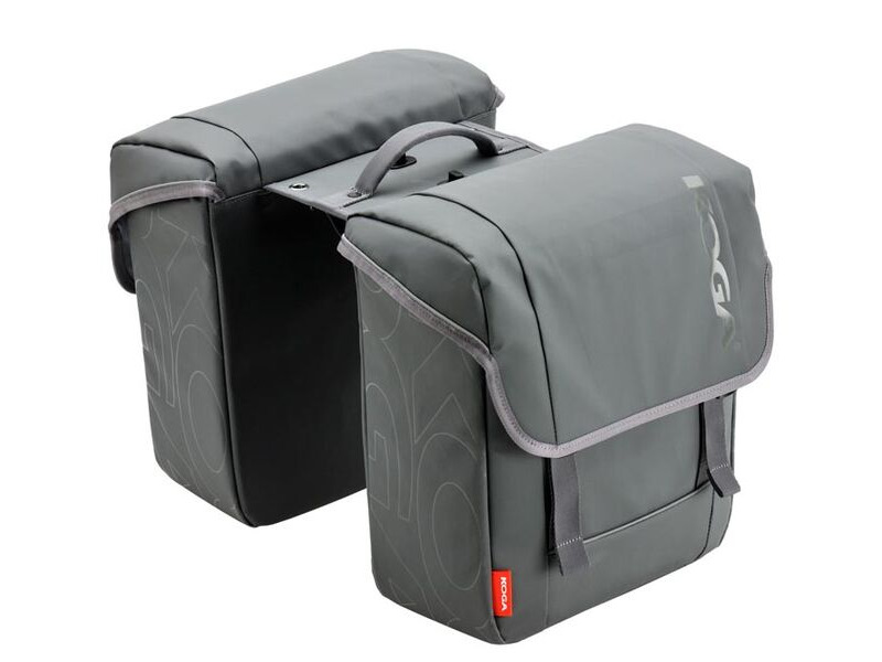 Koga All Round Double Pannier Bag Set Silver 28L Pair click to zoom image