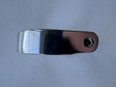 Koga 34.9mm Seatpost Collar Bolt Version Silver Alloy click to zoom image