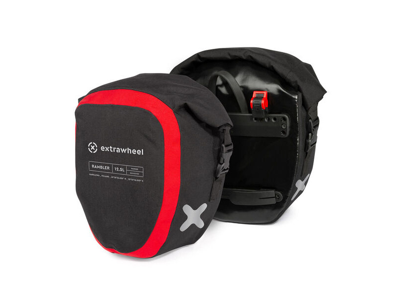 Extrawheel Rambler Cordura 25L Pannier Bags Pair click to zoom image