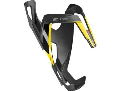 Elite Vico carbon bottle cage  Black/Yellow  click to zoom image