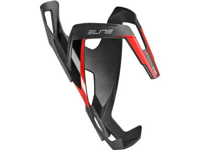 Elite Vico carbon bottle cage  Matt Black / Red  click to zoom image