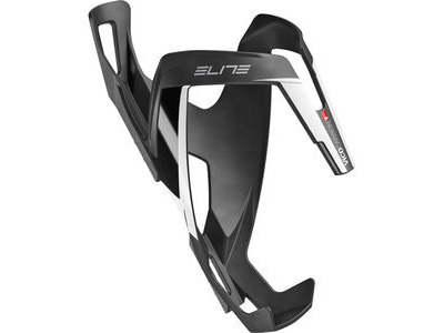 Elite Vico carbon bottle cage  Matt Black / White  click to zoom image