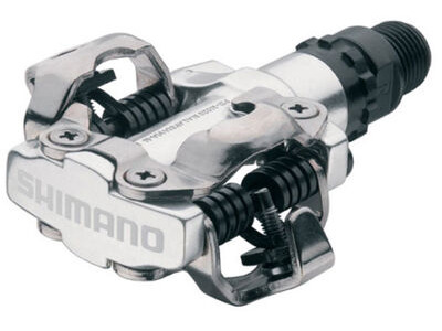 Shimano PD-M520 MTB SPD Pedals  Silver  click to zoom image
