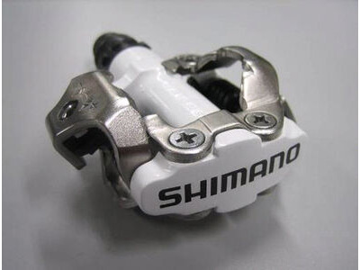 Shimano PD-M520 MTB SPD Pedals  White  click to zoom image