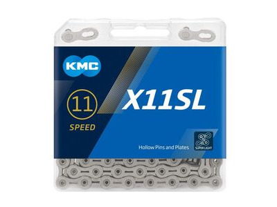 KMC Chains X11-SL Silver Chain 118L 