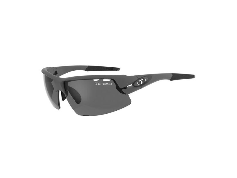 Tifosi Crit Matte Gunmetal Polarised Fototec Photochromic Smoke Lens Sunglasses Matte Gunmetal / Fototec Polar Smokelens click to zoom image