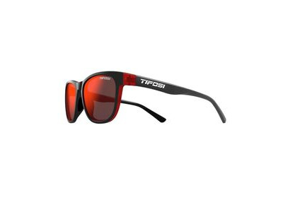 Tifosi Swank Single Lens Eyewear Crimson/Onyx/Smoke Red 
