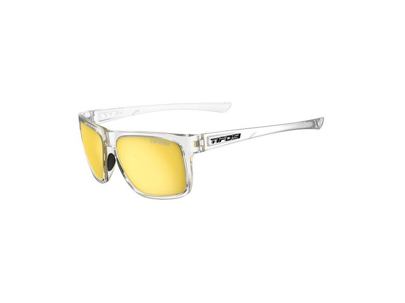 Tifosi Swick Single Lens Eyewear Crystal Clear/Smoke Yellow click to zoom image