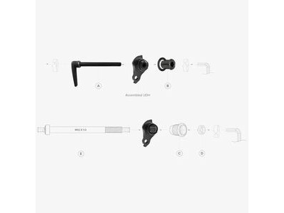 FollowMe Sram UDH Adaptor click to zoom image