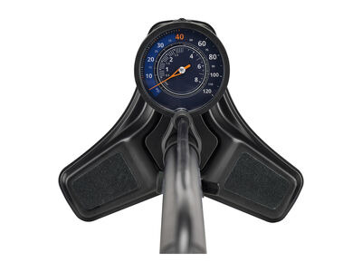 Giant Control Tower Elite Floor Pump With Base Mounted Gauge click to zoom image