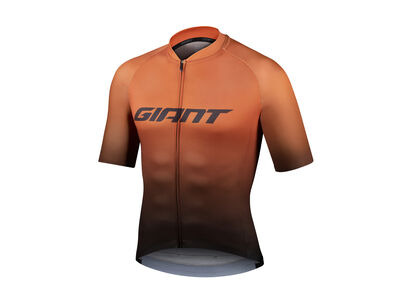 Giant Race Day Short Sleeve Jersey Amber Glow / Black