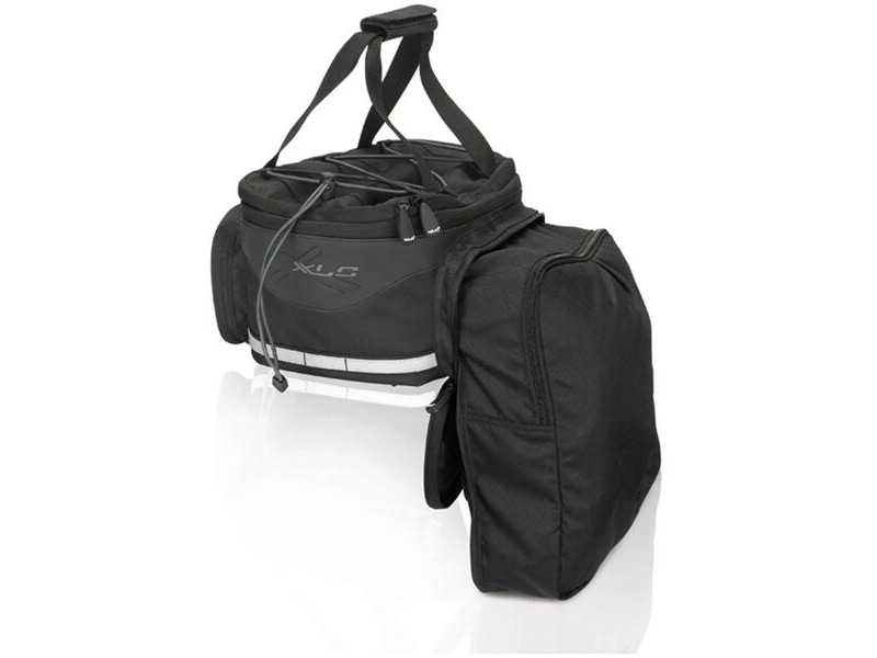 XLC Carrymore Rackbag 11L Black - needs a  Rack Adaptor click to zoom image