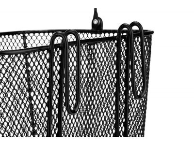 Basil Cardiff Rear Pannier Fit Basket Black Hook-on click to zoom image