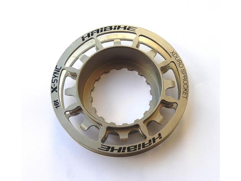 HAIBIKE X-DURO/SYNC BOSCH FAT SIX E-BIKE 16T DOUBLE SPROCKET click to zoom image
