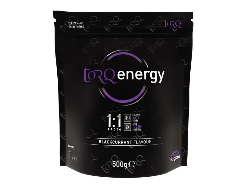 Torq Proto 1:1 Energy Drink Blackcurrant 500g click to zoom image