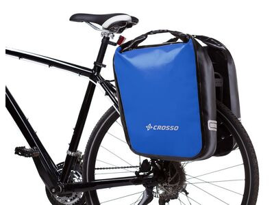 Crosso Bags Dry 60L Panniers Klickfix  Blue  click to zoom image