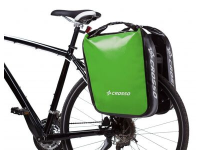 Crosso Bags Dry 60L Panniers Klickfix  Light Green  click to zoom image