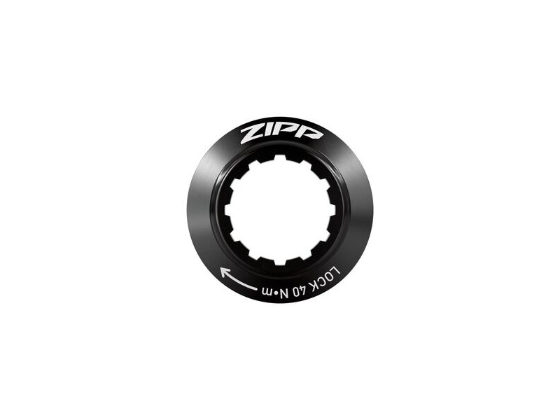 Zipp Rotor Lockring for 160mm Centerlock Black/White click to zoom image