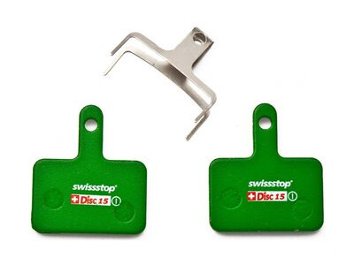 SwissStop Organic Disc Pads D15 - Shimano Deore 525 Hydraulic / 515 Mechanical