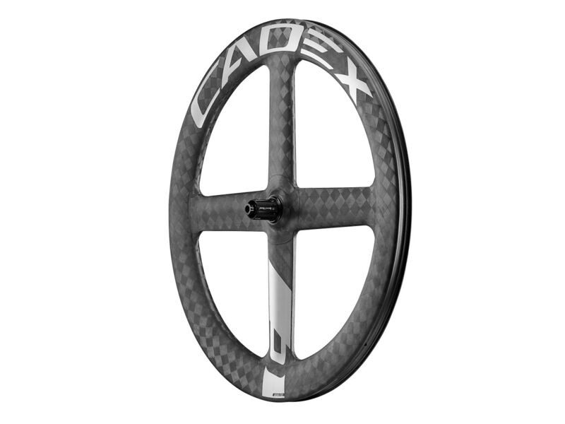 Cadex Aero 4-Spoke Disc Tubeless Rear Wheel click to zoom image