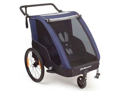 Polisport 2-Seat Child Trailer + Stroller