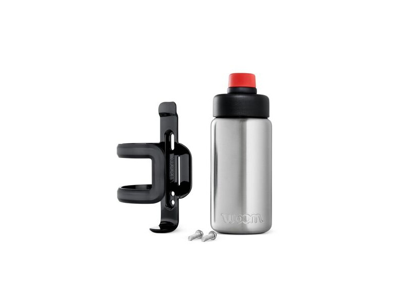 woom GLUG Stainless Bottle and Cage click to zoom image