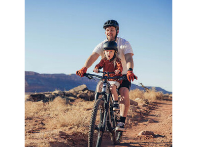 Kids Ride Shotgun Pro Child Bike Seat + Handlebar Combo click to zoom image