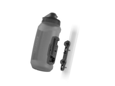 Fidlock Twist 750 Compact Bottle & Cage 750ml Trans Black click to zoom image
