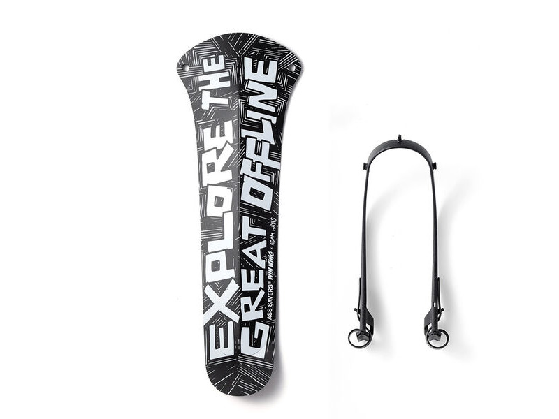 Ass Savers Win Wing Gravel 2 Rear - Superlight , Includes Wishbone mount Great Offline click to zoom image