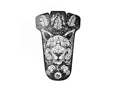 Ass Savers Mudder Regular Front Mudguard Wolf
