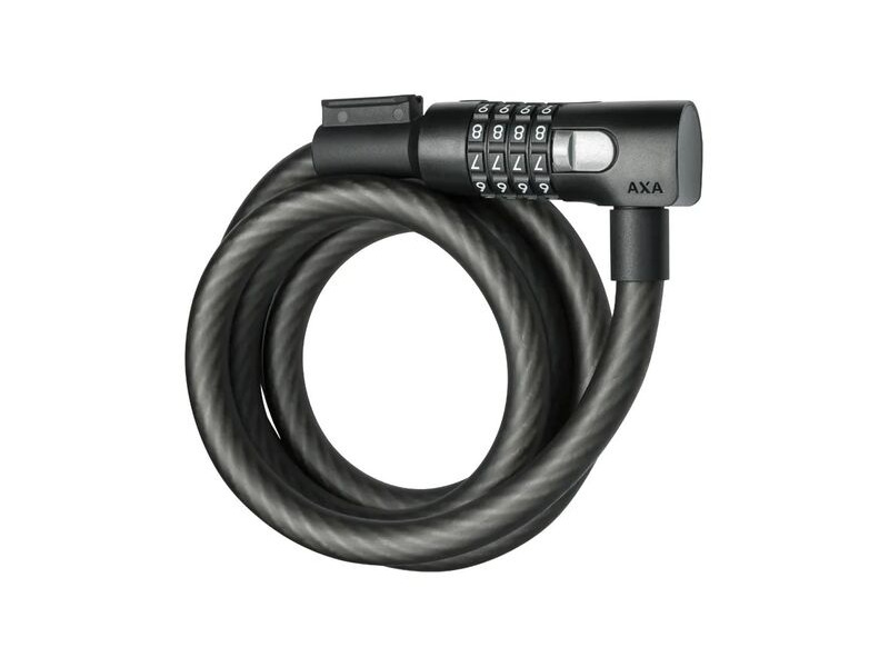 AXA Resolute C15-180 Combination Cable Lock with Bracket click to zoom image