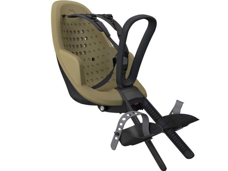 Thule Yepp 2 Mini front seat, stem mount, Nutria Green click to zoom image