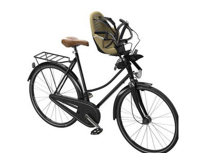 Thule Yepp 2 Mini front seat, stem mount, Nutria Green click to zoom image